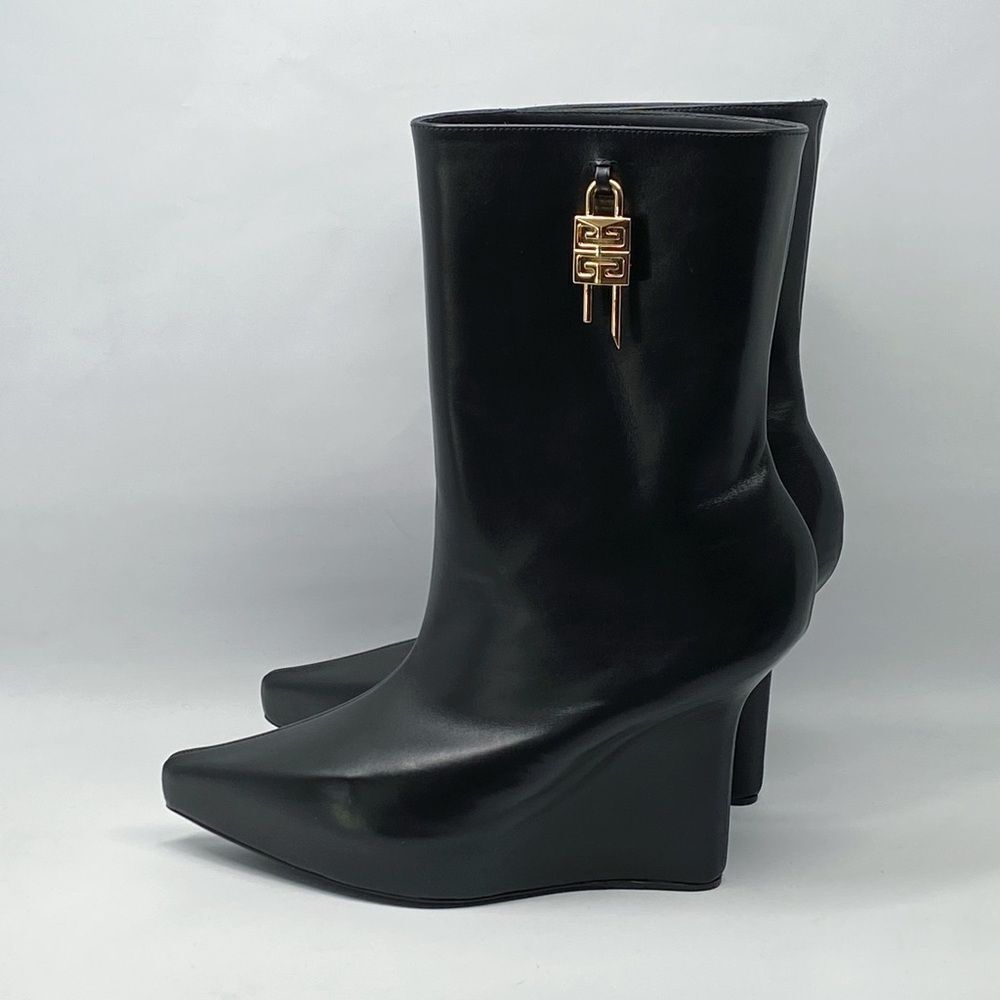 Givenchy G-Lock Ankle Boots in Leather size 38 - Picture 10 of 16